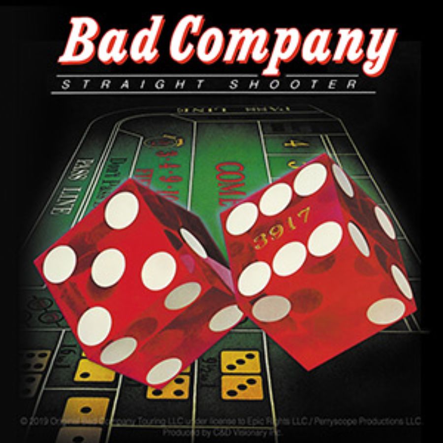 Bad Company Straight Shooter - Vinyl Sticker