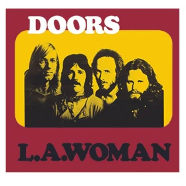 The Doors LA Woman - Sticker at Sticker Shoppe