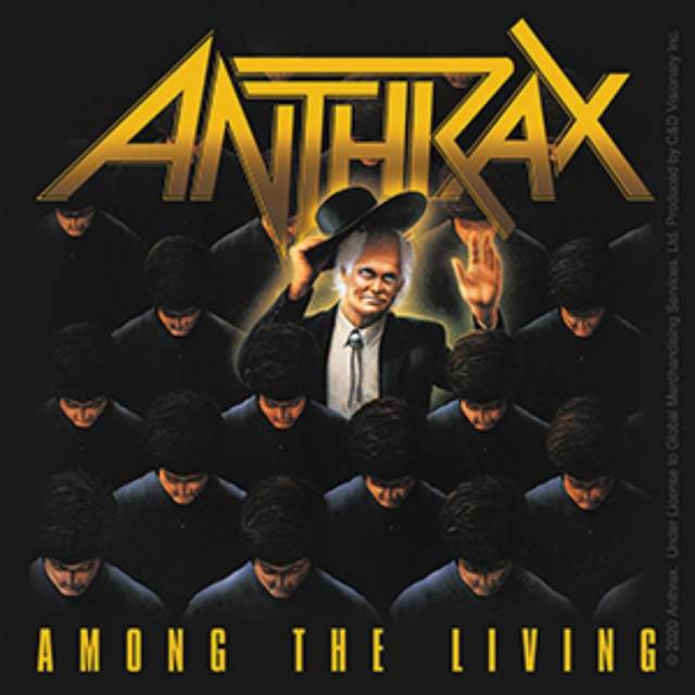 Anthrax Among The Living - Vinyl Sticker at Sticker Shoppe
