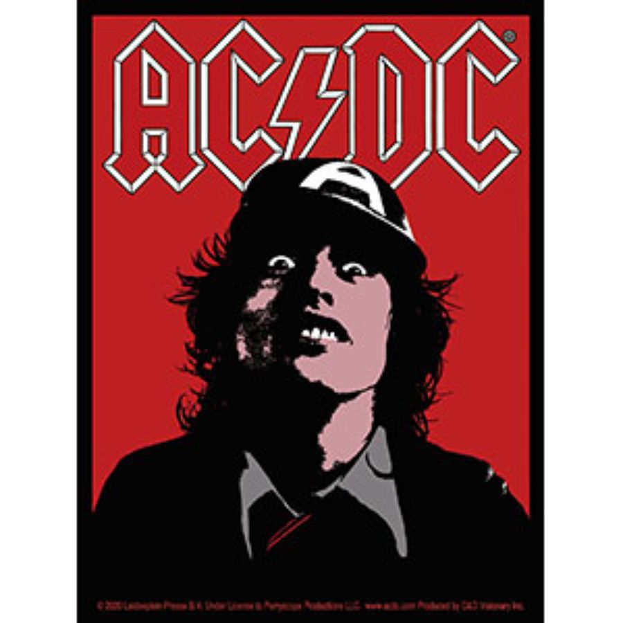 AC/DC Angus Poster - Vinyl Sticker at Sticker Shoppe