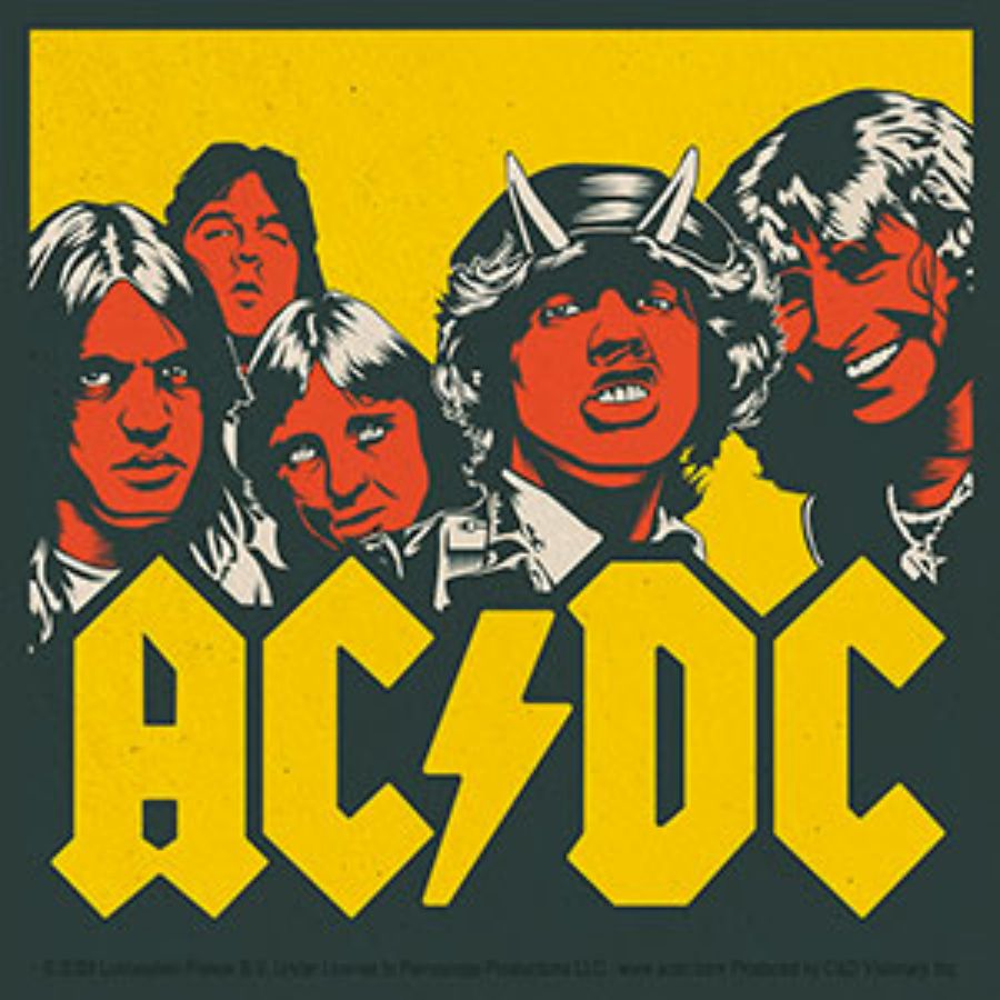 AC/DC Highway To Hell Poster - Vinyl Sticker at Sticker Shoppe