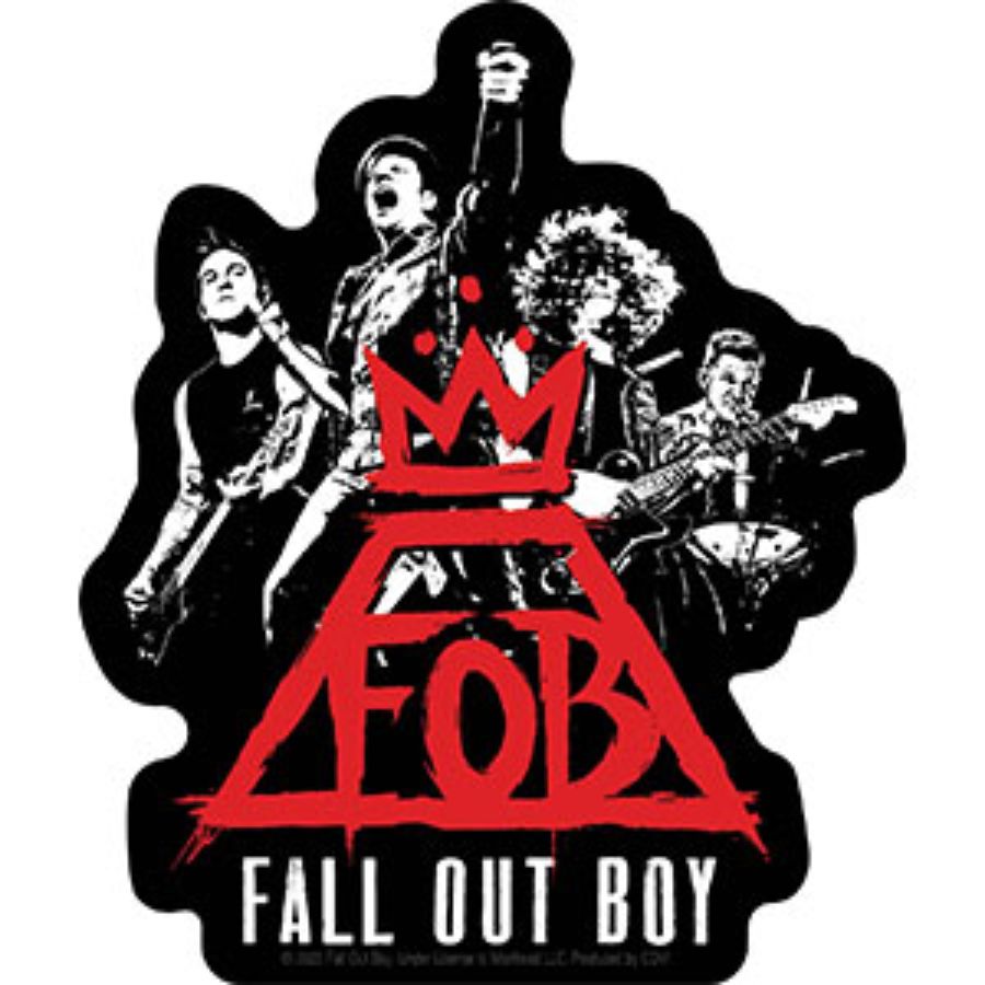 Fall Out Boy Group - Vinyl Sticker