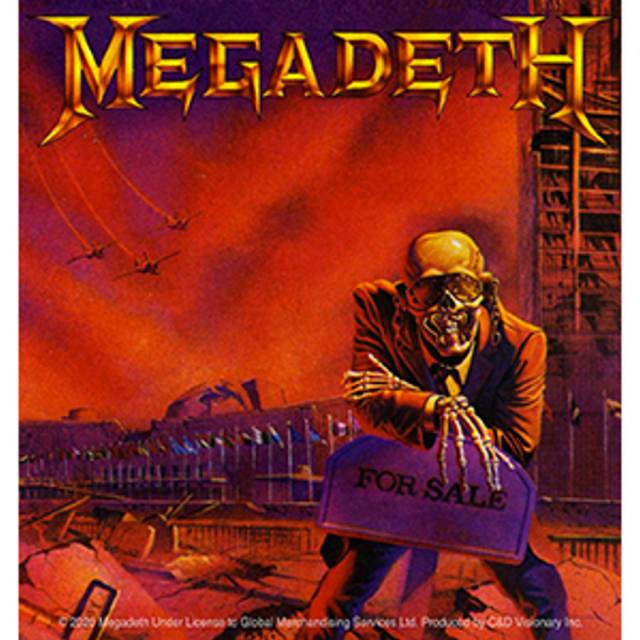Megadeth Peace Sells - Vinyl Sticker