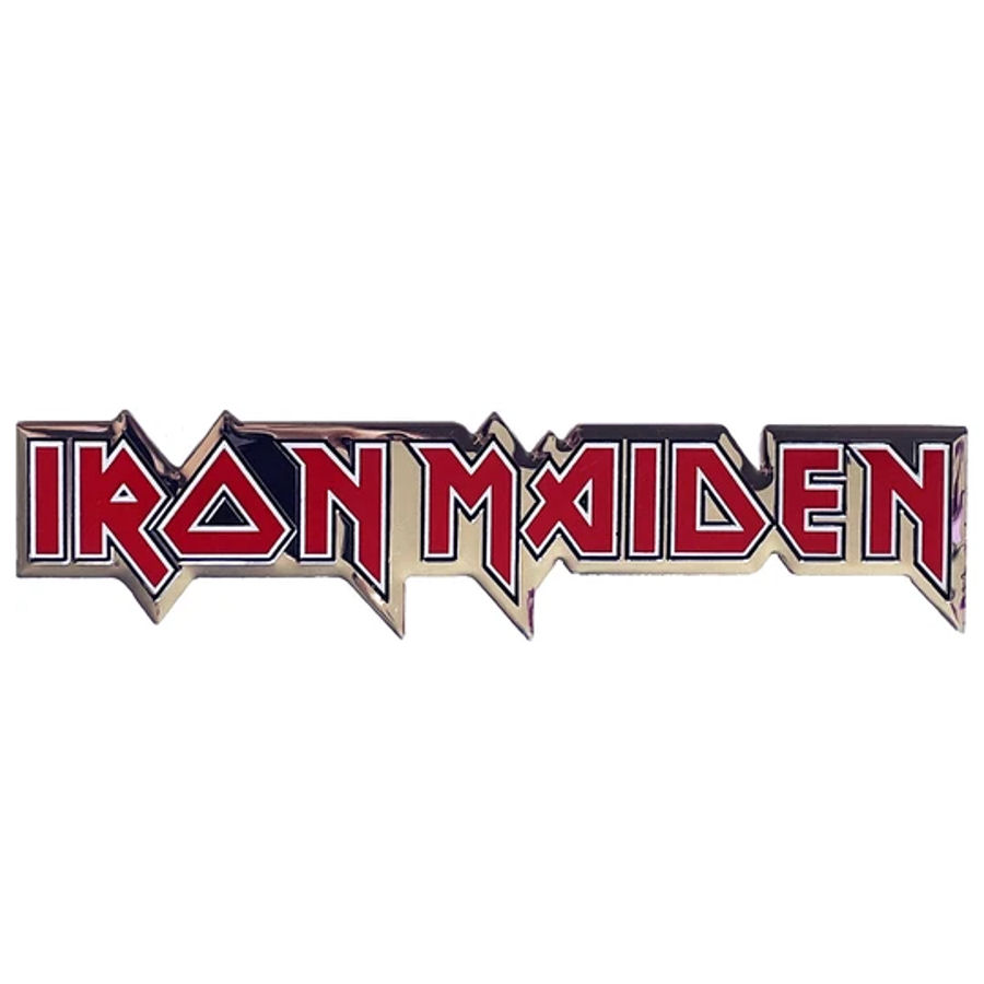 Iron Maiden Logo - Metal Sticker at Sticker Shoppe