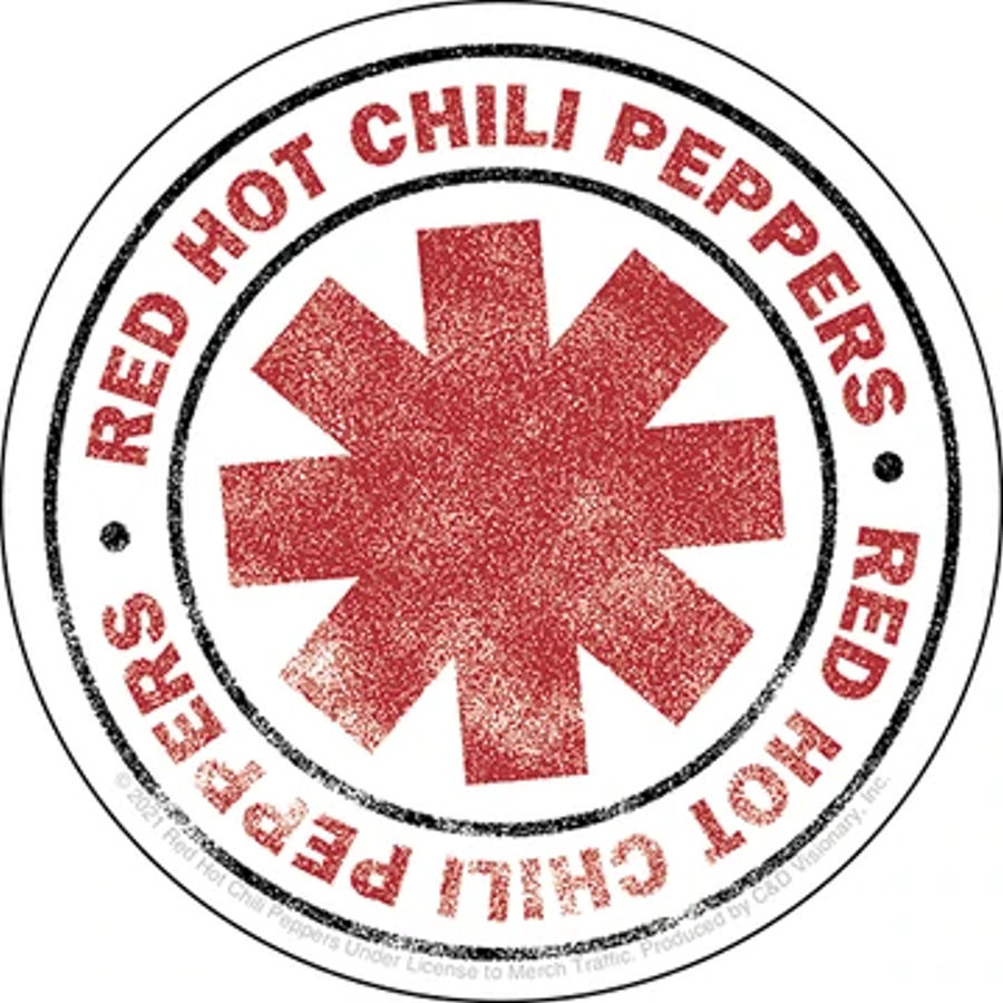 Red Hot Chili Peppers Faded Logo - Vinyl Sticker