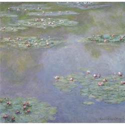 Claude Monet's Water Lillies - Vinyl Sticker