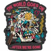 Killer Acid The World Goes On - Vinyl Sticker