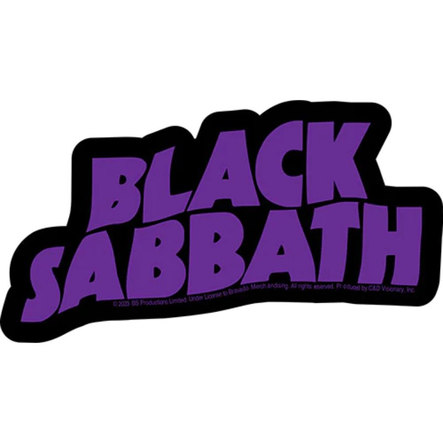 Black Sabbath Logo - Vinyl Sticker at Sticker Shoppe