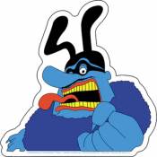 The Beatles Yellow Submarine Blue Meanie - Vinyl Sticker
