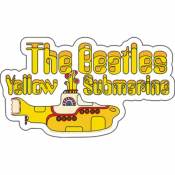 The Beatles Yellow Submarine Logo - Vinyl Sticker