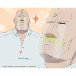 Fullmetal Alchemist Brotherhood Armstrong - Vinyl Sticker