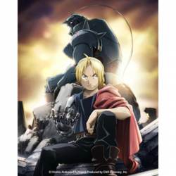 Fullmetal Alchemist Brotherhood Ed & Al Triumphant - Vinyl Sticker