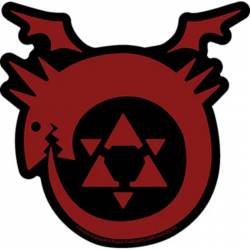 Fullmetal Alchemist Brotherhood Ouroboros - Vinyl Sticker
