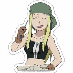 Fullmetal Alchemist Brotherhood Winry - Vinyl Sticker