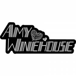 Amy Winehouse Hearts Logo - Vinyl Sticker