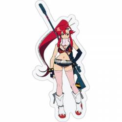 Gurren Lagann Yoko - Vinyl Sticker
