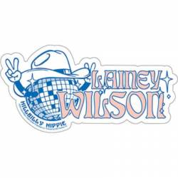 Lainey Wilson Hillbilly Hippie - Vinyl Sticker