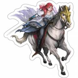 LOTR: The War of the Rohirrim Hera in Battle - Vinyl Sticker
