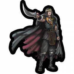 LOTR: The War of the Rohirrim Wulf - Vinyl Sticker
