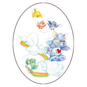 Care Bears Dog Cloud Hopping Cousin - Vinyl Sticker