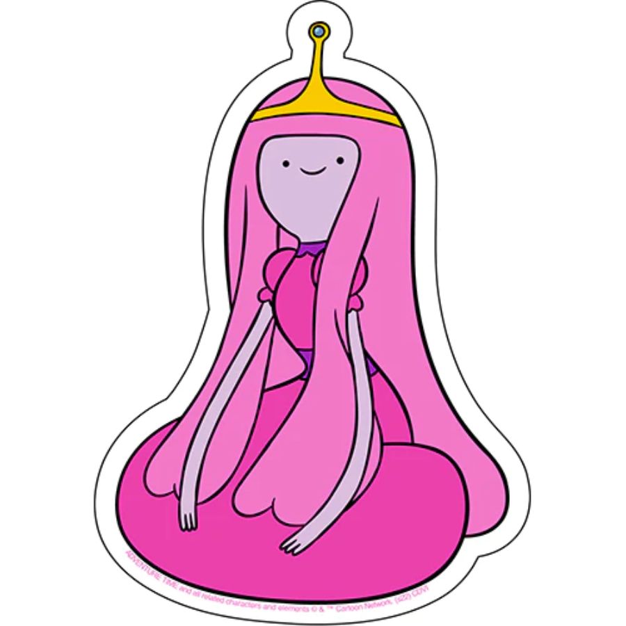Adventure Time Princess Bubblegum - Vinyl Sticker