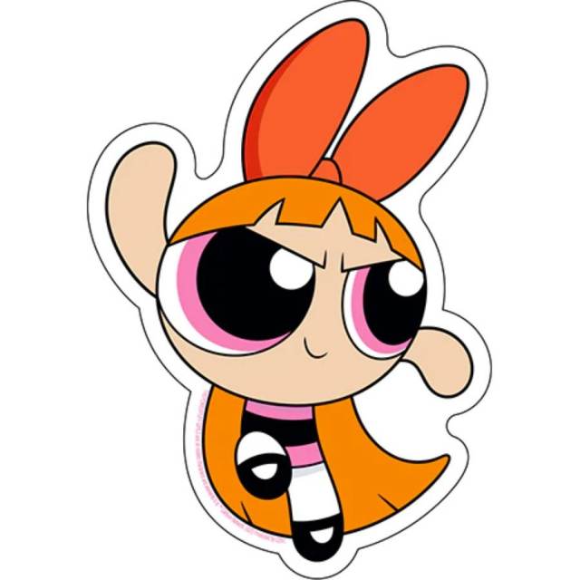 Powerpuff Girls Blossom - Vinyl Sticker