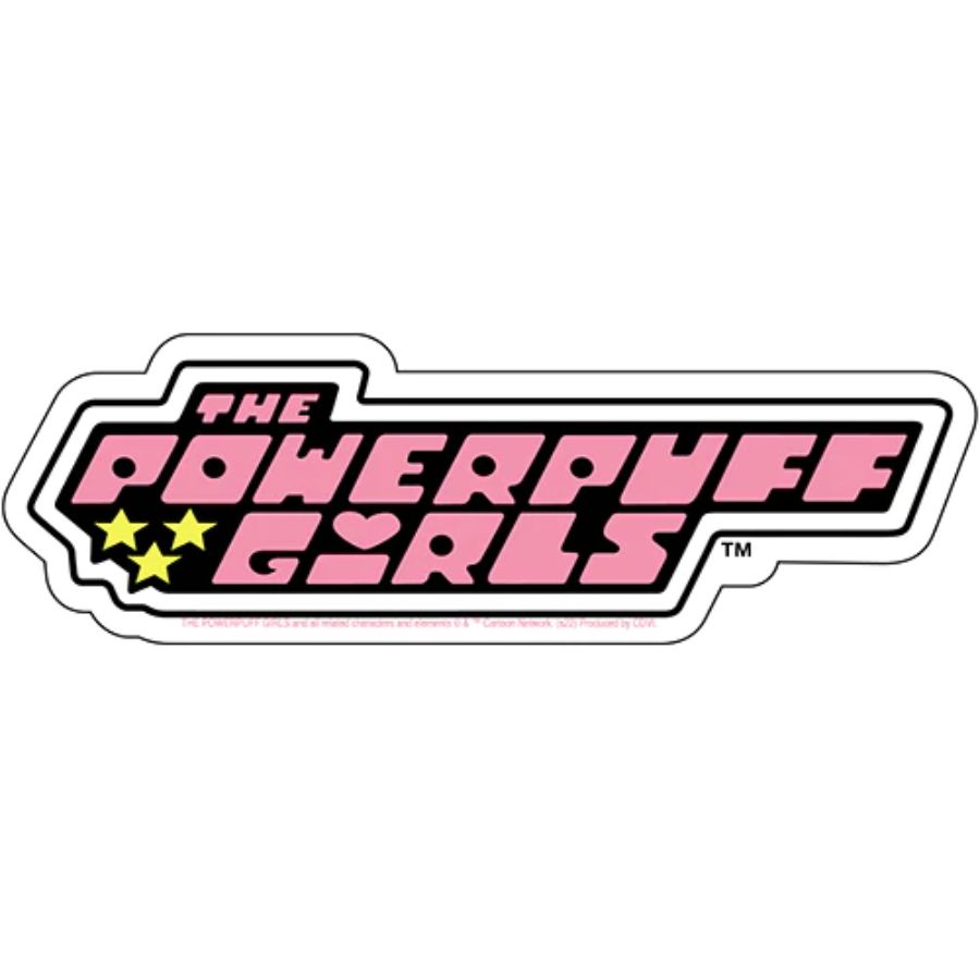 Powerpuff Girls Logo - Vinyl Sticker