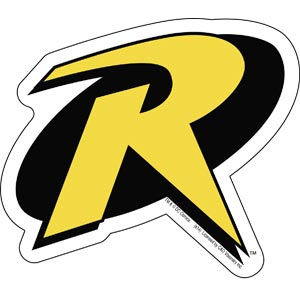 Batman Robin Logo - Vinyl Sticker