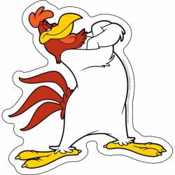 Looney Tunes Foghorn Leghorn - Vinyl Sticker
