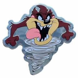 Looney Tunes Tasmanian Devil - Foil Metal Sticker