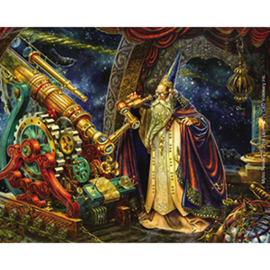 Myles Pinkney The Astronomer Wizard - Vinyl Sticker