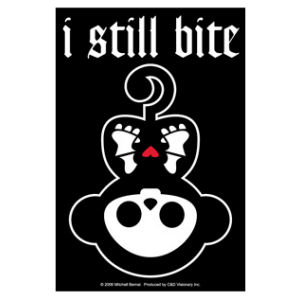 Skelanimals I Still Bite - Vinyl Sticker