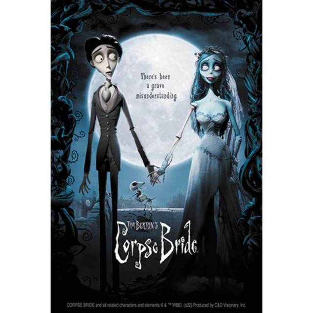 Corpse Bride Movie Poster - Vinyl Sticker