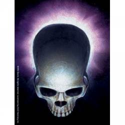 Purple Skull - Vinyl Sticker