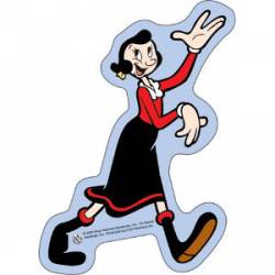 Popeye Olive Oyl - Sticker
