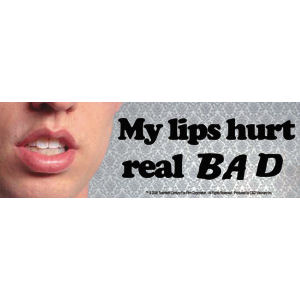 Napoleon Dynamite My Lips Hurt Real Bad - Sticker