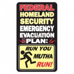 Homeland Security Stickers, Decals & Bumper Stickers