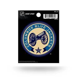 Columbus Blue Jackets Round - Sport Short Decal