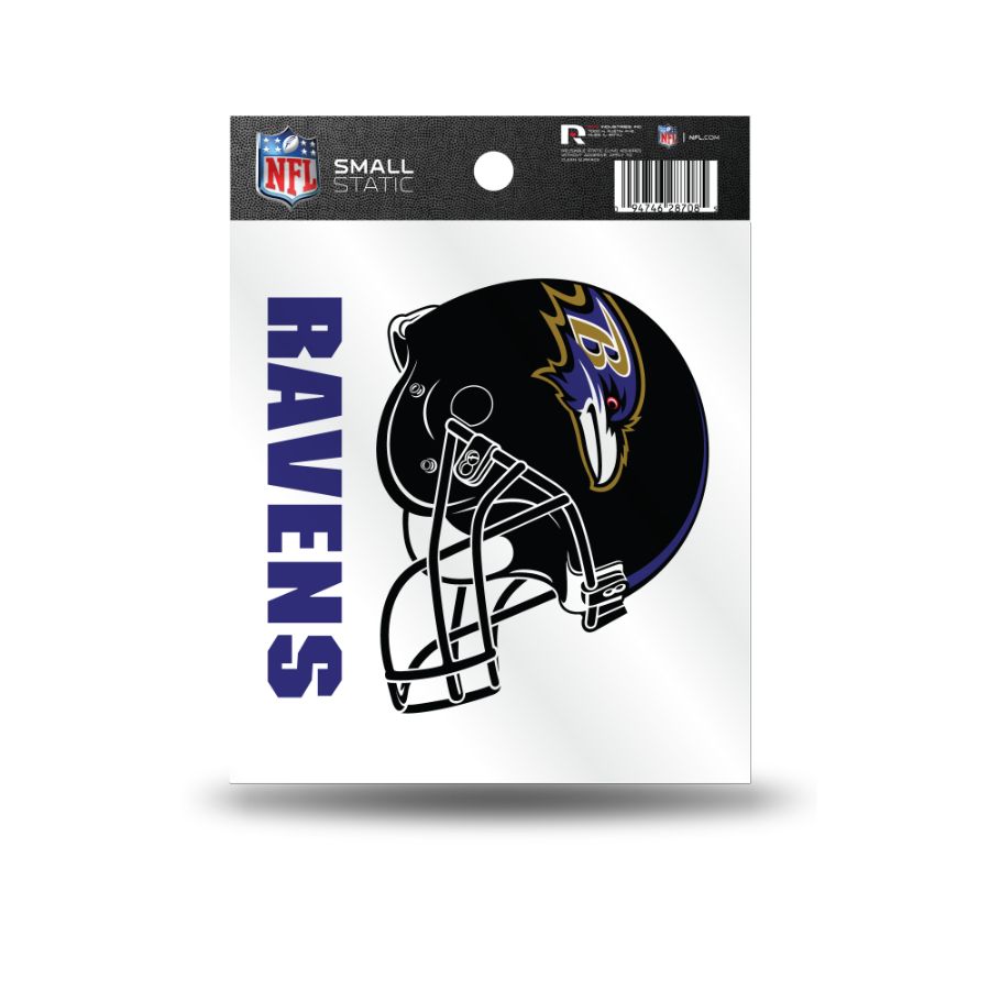 Baltimore Ravens Helmet - Static Cling