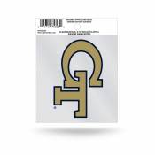 Georgia Tech Yellow Jackets Gold Script Logo - Static Cling