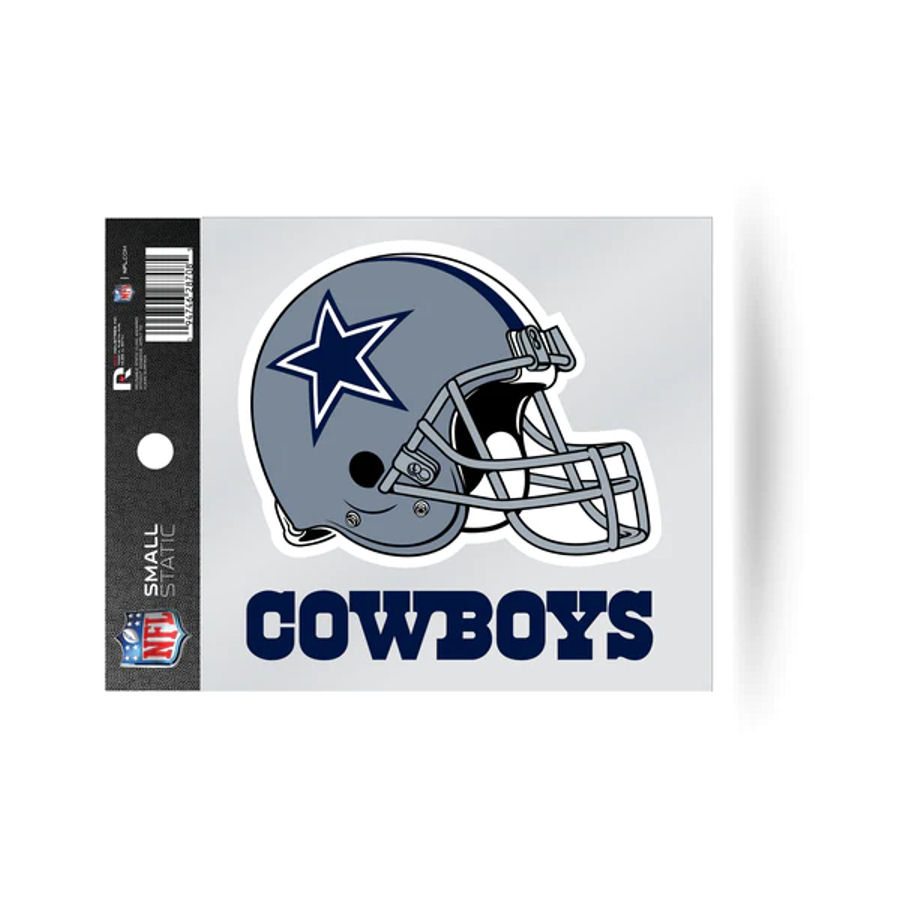 Dallas Cowboys Helmet Static Cling at Sticker Shoppe