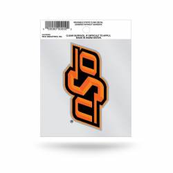 Oklahoma State University Cowboys Script Logo - Static Cling