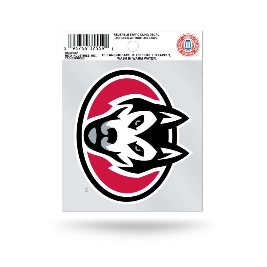 St Cloud State University Huskies Logo - Static Cling