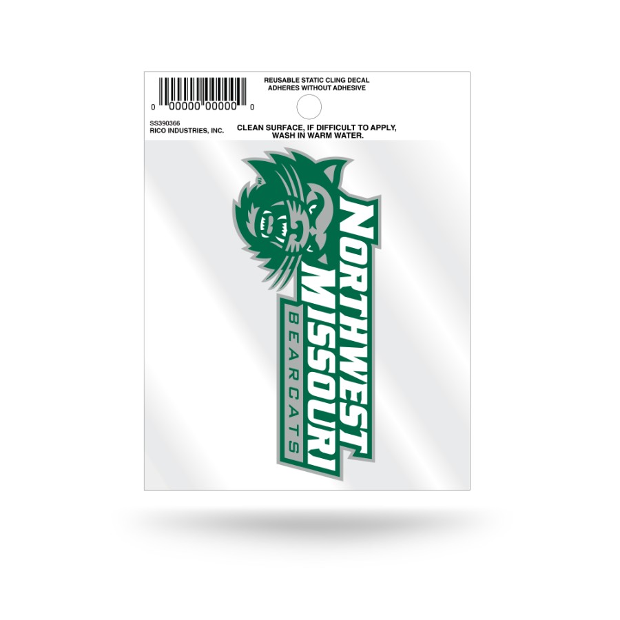 Northwest Missouri State University Bearcats Script Logo - Static Cling ...
