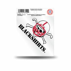 University Of Nebraska Cornhuskers Blackshirts Logo - Static Cling