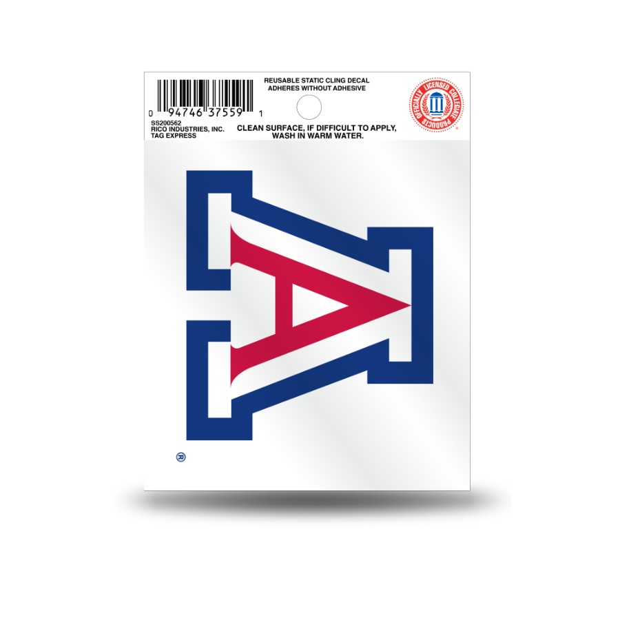 University Of Arizona Wildcats Logo - Static Cling