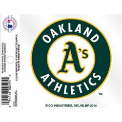 Oakland Athletics A's Round Logo - Static Cling