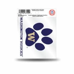 University Of Washington Huskies Script Logo - Static Cling