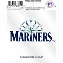 Seattle Mariners Script Logo - Static Cling