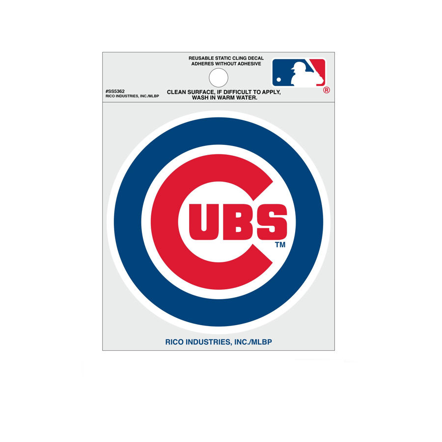 Chicago Cubs Logo - Static Cling